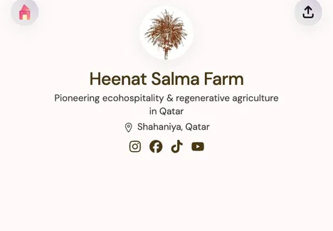 Heenat Salma Farm’s Claylight Space